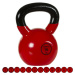 MOVIT Kettlebell 32904 Činka 16 kg s vinylovým potahem