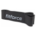Fitforce LATEX LOOP 64 U9A Odporová posilňovacia guma, čierna, veľkosť