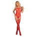 Bodystocking LivCo Corsetti Amrin Red Farba: Červená