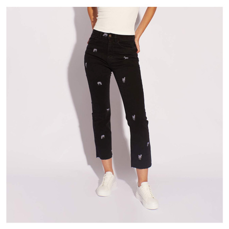 Cropped Flared Jeans Desigual