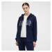 Mikina GAP Fullzip Logo Hoodie Navy Uniform