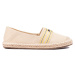 Dámske béžové espadrilky BIG STAR LL274895 Béžová LL274895BE