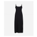 Plážové Oblečenie Karl Lagerfeld Hotel Karl Strappy Beach Dress Black