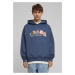 Men's Drama Heavy Oversize Hoodie - Blue