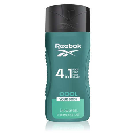 Reebok Cool Your Body osviežujúci sprchový gél 4 v 1 pre mužov