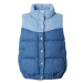 LEVI'S ® Vesta 'Juno Western Puffer Vest'  modrá denim / svetlomodrá