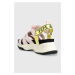 Sandále Pepe Jeans Venus dámske, ružová farba, na platforme, PLS90570