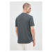 Tréningové tričko Calvin Klein Performance Effect šedá farba, s potlačou