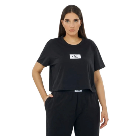 Calvin Klein Dámske tričko CK96 Regular Fit PLUS SIZE QS6962E-UB1 3XL