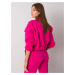 FUCHSIOVÁ DÁMSKÁ CROP MIKINA NA ZIP -EM-BL-638.37P-FUCHSIA