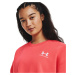 Mikina Under Armour Essential Flc Os Crew Venom Red