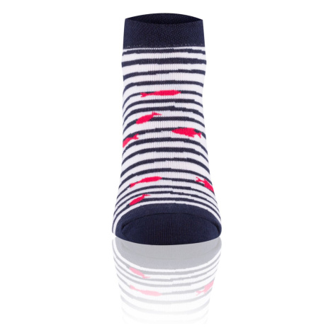 FISH Socks - Dark Blue/White/Red Italian Fashion