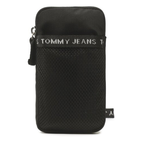 Tommy Jeans Puzdro na telefón Tjm Essential Phone Pouch AM0AM11023 Čierna Tommy Hilfiger