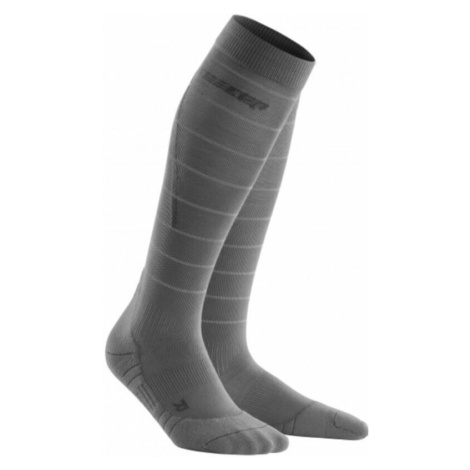 CEP WP502Z Compression Tall Socks Reflective Grey