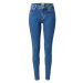 Tommy Jeans Džínsy 'NORA MID RISE SKINNY'  modrá denim