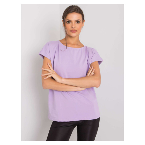 Light purple monochrome T-shirt Nadia