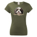Dámské tričko s potlačou Havanský psík- vtipné tričko