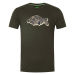 Korda tričko outline tee dark olive