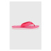 Žabky Tommy Hilfiger TH ELEVATED FLIP FLOP dámske, ružová farba, na plochom podpätku, FW0FW07420