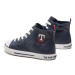 Tommy Hilfiger Plátenky High Top Lace Up Sneaker T3X9-32452-1355 S Tmavomodrá