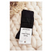 Women's Socks Embossed Black