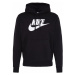 Nike Sportswear Športová mikina 'Club Fleece'  čierna / biela