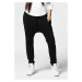 Women's lightweight fleece trousers Sarouel black