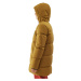 Chlapčenská bunda 4F JUNIOR DOWN JACKET-JAW23TDJAM275-82S-LIGHT BROWN