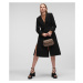 Kabát Karl Lagerfeld Tailored Coat Čierna