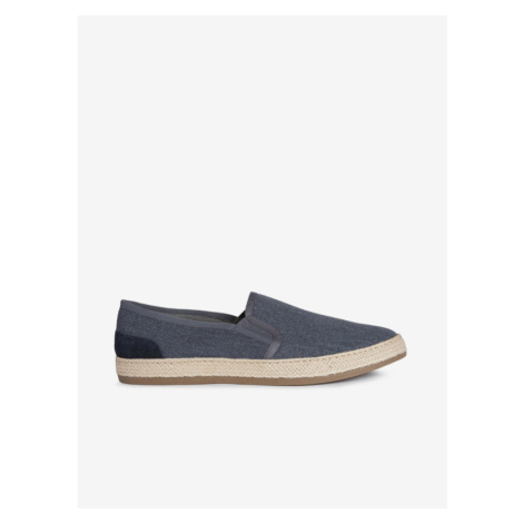 Modré pánske espadrilky