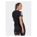 Adidas Funkčné tričko Own the Run T-Shirt IC5188 Čierna Regular Fit