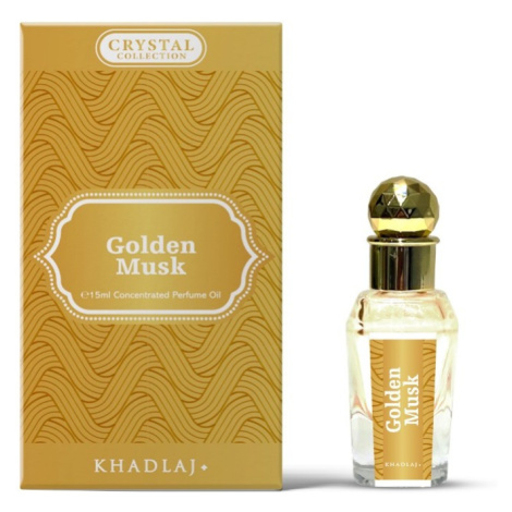 Khadlaj Golden Musk - koncentrovaný parfémovaný olej 15 ml