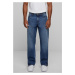 Men's Heavy Ounce Straight Fit Zipped Jeans - Blue