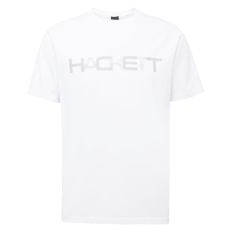 Hackett London Tričko  sivá / biela