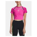 Under Armour T-Shirt UA Run Anywhere Crop SS-PNK - Women