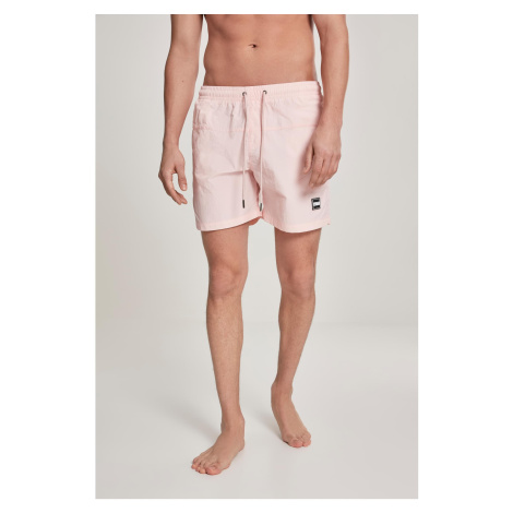 Men's Swimsuit Block Light Pink Urban Classics