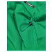 Tenký zelený dámsky prehoz cez oblečenie s kapucňou (B8118-82)