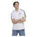 adidas ESSENTIALS PIQUÉ EMBROIDERED SMALL LOGO 3-STRIPES POLO SHIRT Pánske polo tričko, biela, v