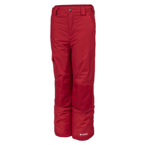 Columbia Y BUGABOO II PANT červená - Detské zateplené nohavice