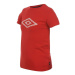 Cotton Logo T Shirt Boys Red Červená / model 15042615 11/12 - Umbro