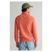 SVETER GANT COTTON FLAMME HALF ZIP SUNSET PINK