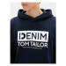 Tom Tailor Denim Mikina 1041482 Tmavomodrá Regular Fit