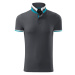 Polo tričko Malfini Collar Up M MLI-25683 light anthracite