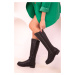 Soho Black Women's Boots 18342