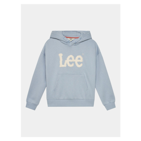 Lee Mikina Wobbly Graphic LEG5124 Modrá Regular Fit