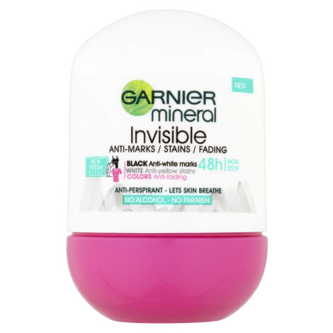 Garnier Invisible guľôčkový antiperspirant