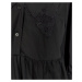 minimum Košeľové šaty 'Rikkaly'  čierna