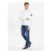 Calvin Klein Jeans Mikina J30J323485 Biela Regular Fit