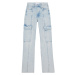 Calvin Klein Jeans Rifľové kapsáče  svetlomodrá