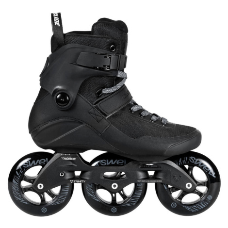 Kolečkové brusle Powerslide Swell Triple Black Syncro 110 Trinity, 3x, 110, 45